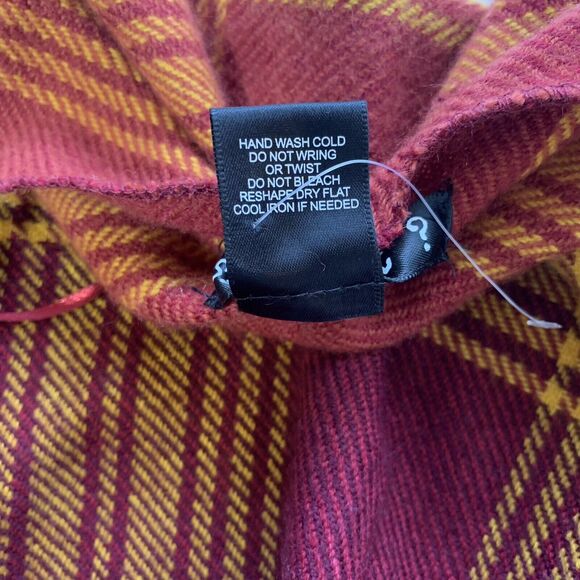 Say What Womens Shawl Poncho Blanket Wrap Multicolor Plaid Soft One Size - Picture 6 of 7